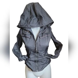 Lululemon black and about jacket